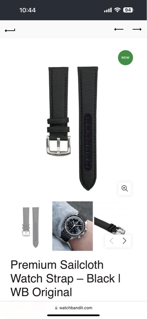 Watchbandit sailcloth outlet