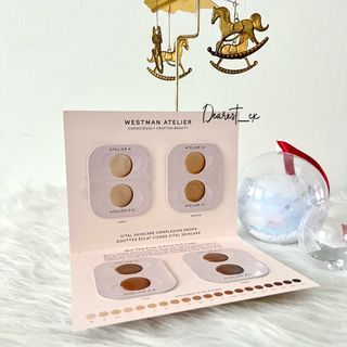 WESTMAN ATELIER Vital Skincare Complexion Foundation Drops Sample Card (8 Shades)