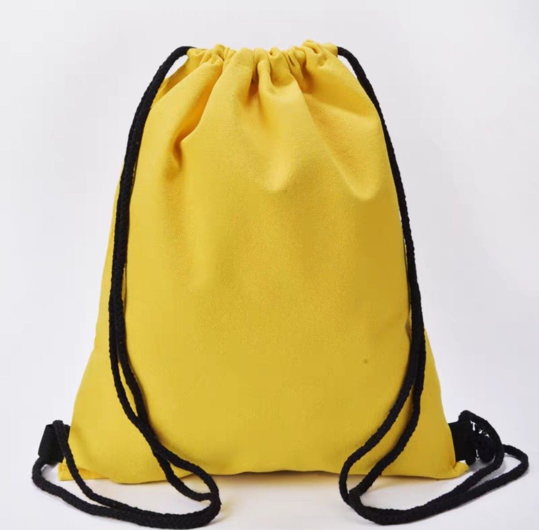 Wholesale Canvas drawstring bag high quality 12oz for corporate gift events gifts school event Promotional Item Marketing Item Corporate Gift