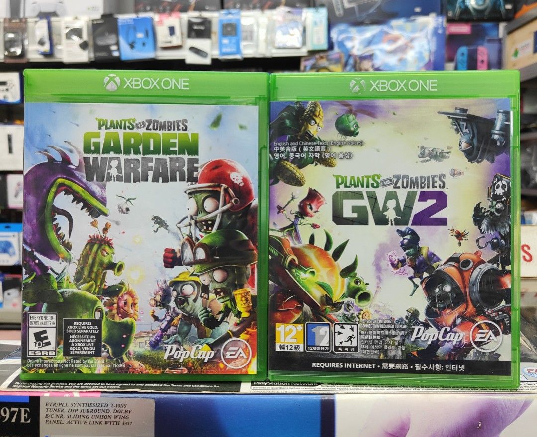 Xbox One Plants vs Zombies Garden Warfare, Video Gaming, Video Games, Xbox  on Carousell