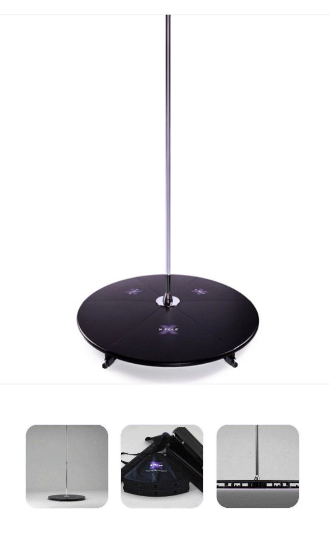 XPOLE xstage lite 40mm chrome pole, Sports Equipment, Exercise