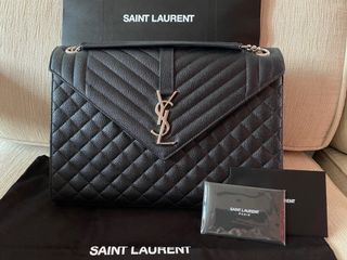 YSL Saint Laurent Large Classic Lou Lou (38cm) Brand New, Luxury, Bags &  Wallets on Carousell