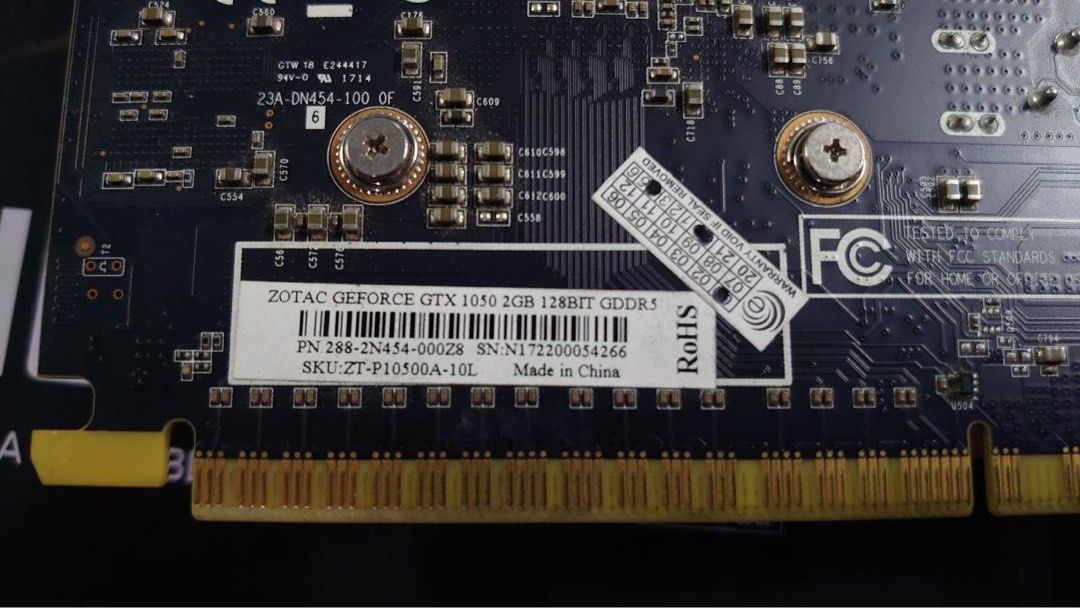 Zotac 1050 best sale