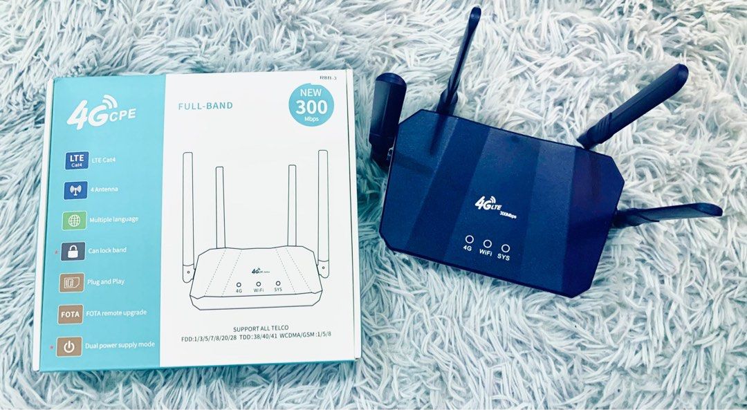 Modified Sim Card WIFI Router Modem Unlocked ALL Telco in Malaysia 4G