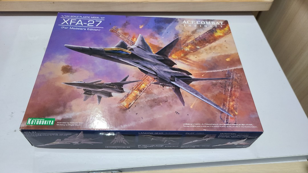 1/144 Ace Combat XFA-27 皇牌空戰戰機壽屋Kotobukiya, 興趣及遊戲