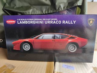 1/18 kyosho Lamborghini Urraco rally orange