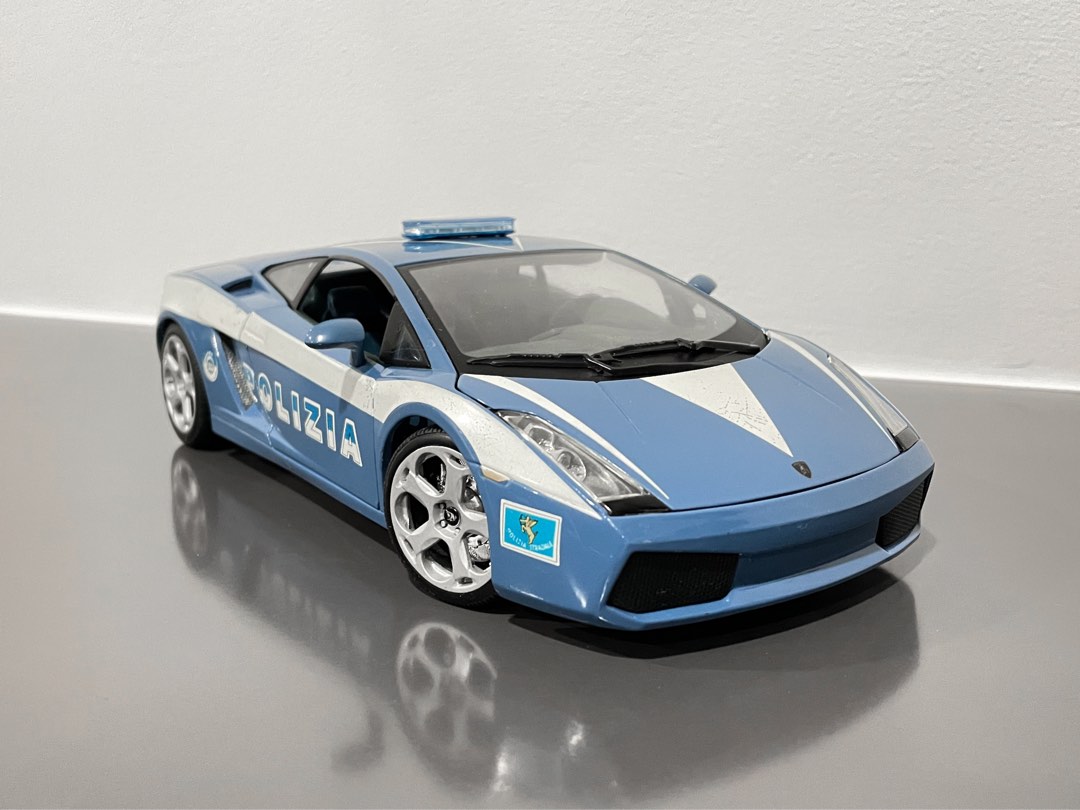 1:18 Maisto Lamborghini Gallardo LP560-4 Polizia, Hobbies &amp; Toys, Toys ...