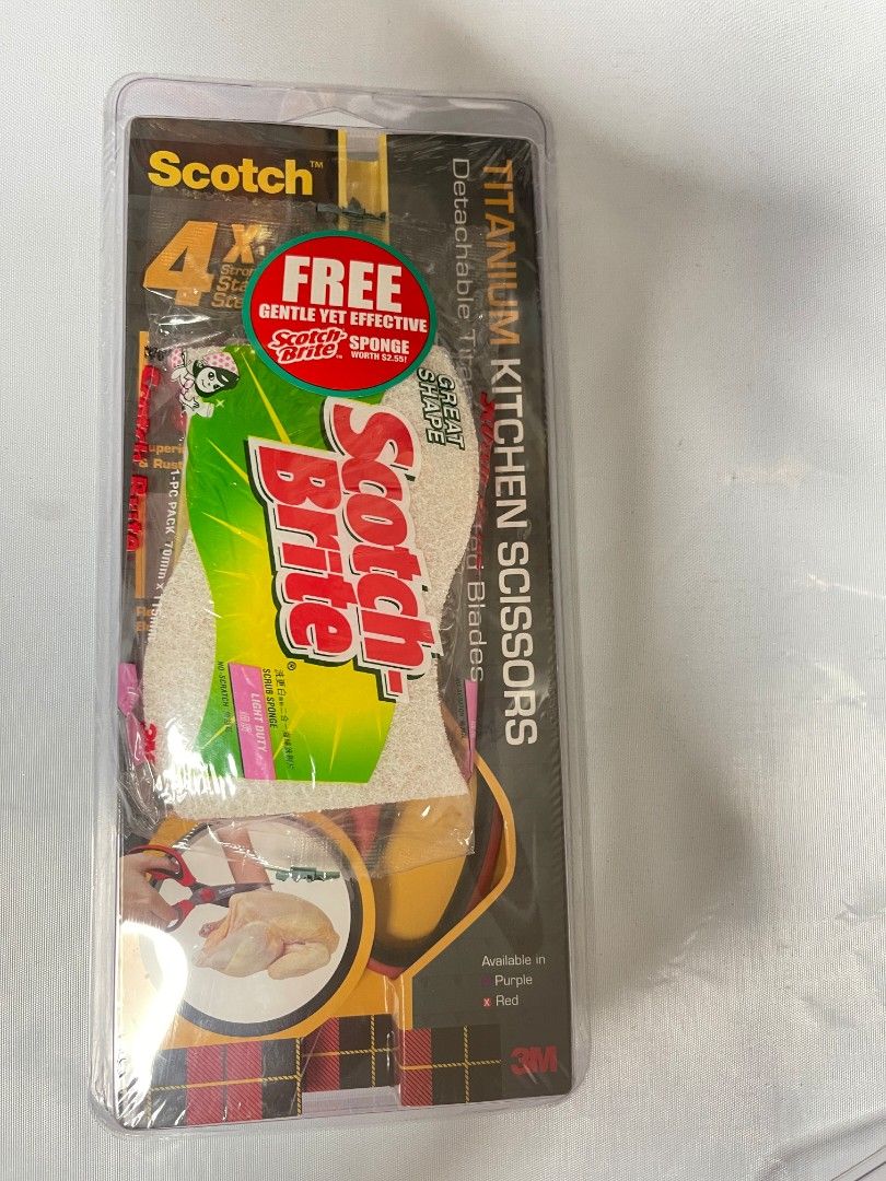 3M Scotch Brite Kitchen scissors, TV & Home Appliances, Kitchen