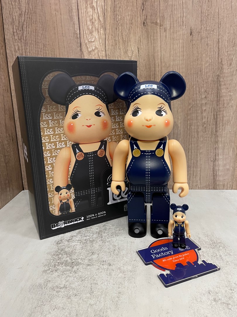 (日版準時貨) 預訂BEARBRICK BUDDY LEE 100% & 400％ 1000