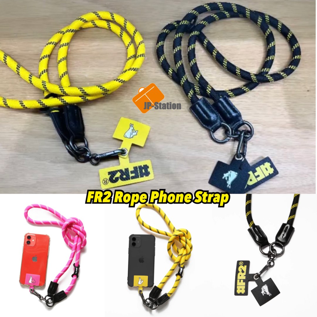 日本代購FR2 & FR2梅新作 Rope Phone Strap with 2 Cards, 手提