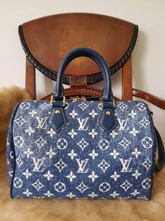 Louis Vuitton 2003 Pre-Owned Monogram Denim Backpack - ShopStyle