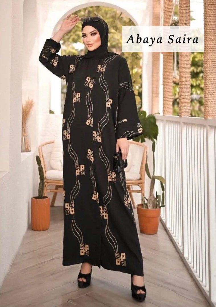 Saira abaya dress top