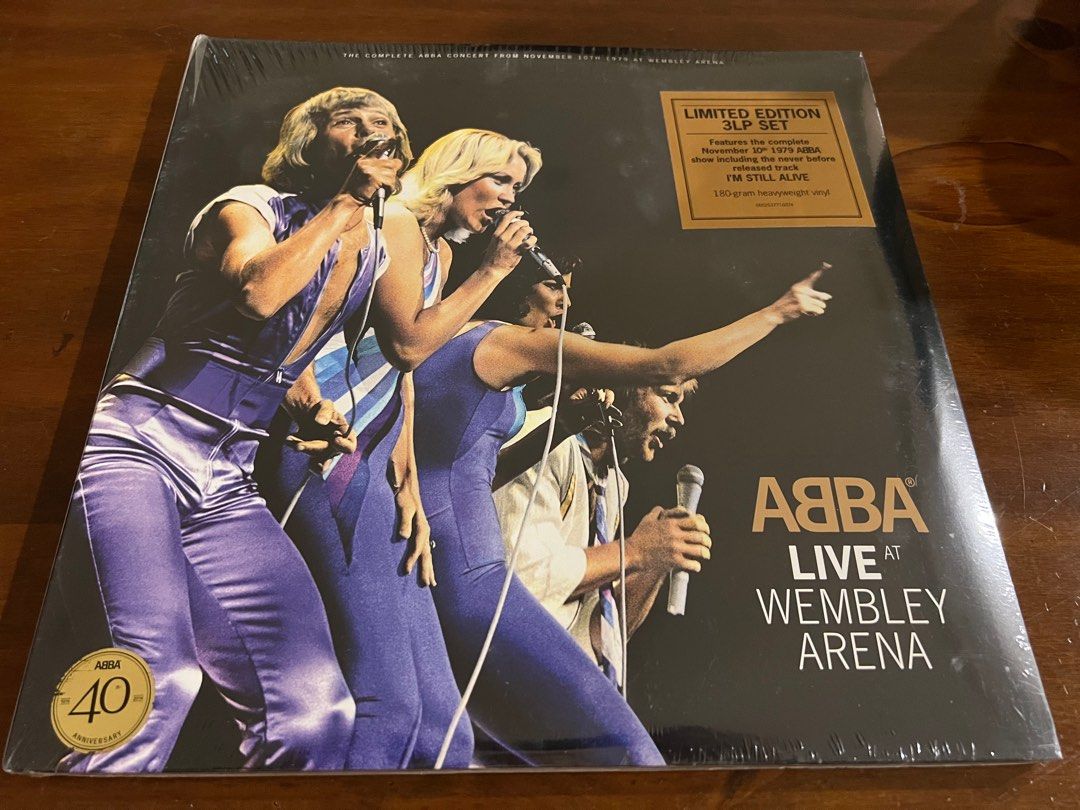 ABBA - Live At Wembley Arena (40th Anniversary Limited Edition 3LP