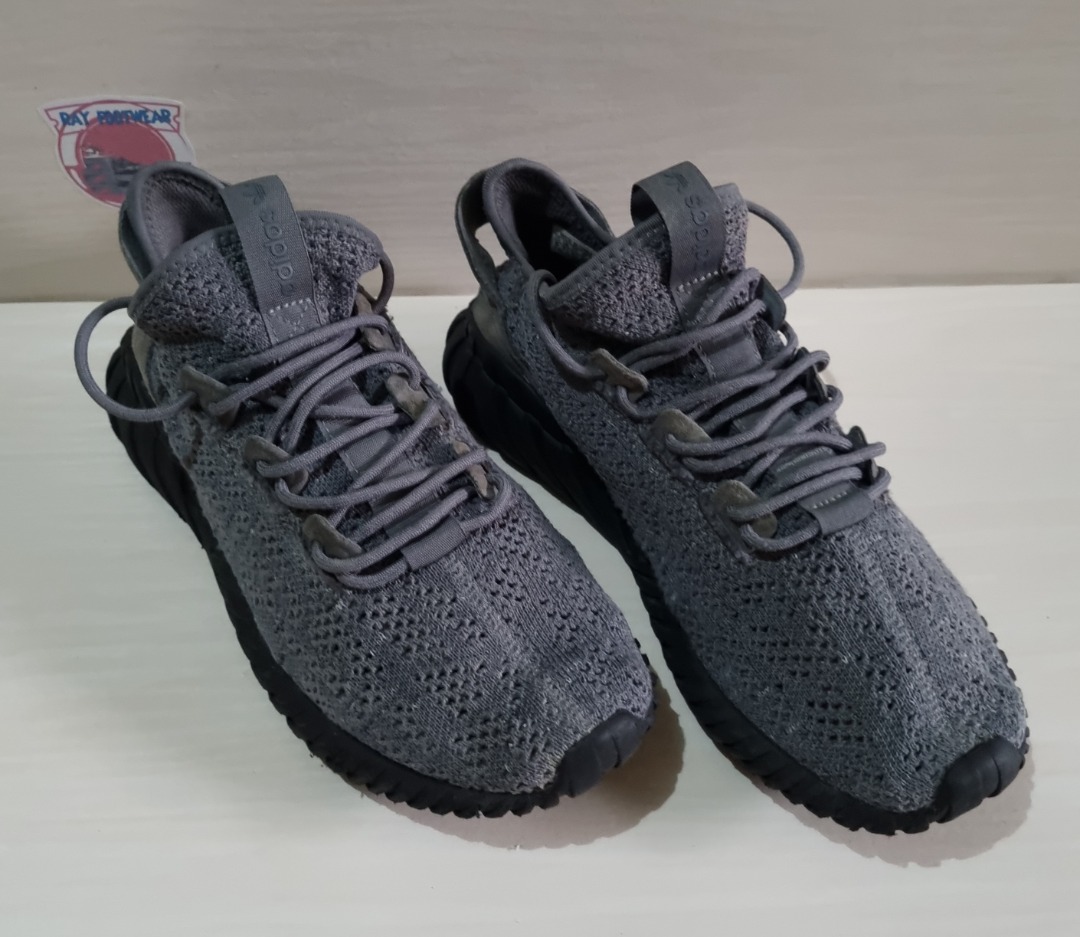 Adidas Originals Tubular Doom Grey Core Black BY3564 Fesyen Pria Sepatu Sneakers di Carousell
