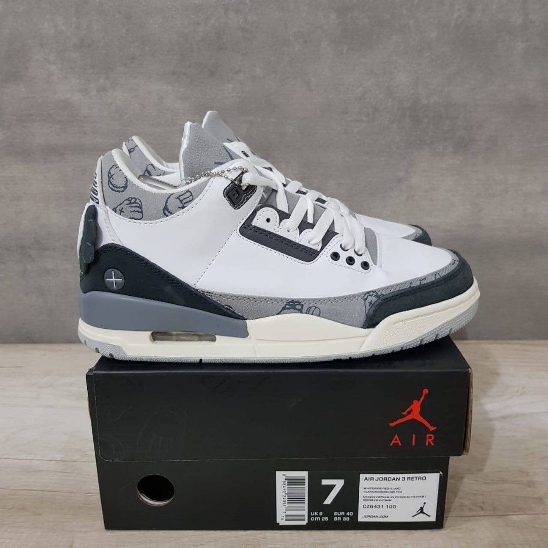 Kaws hot sale jordan 3