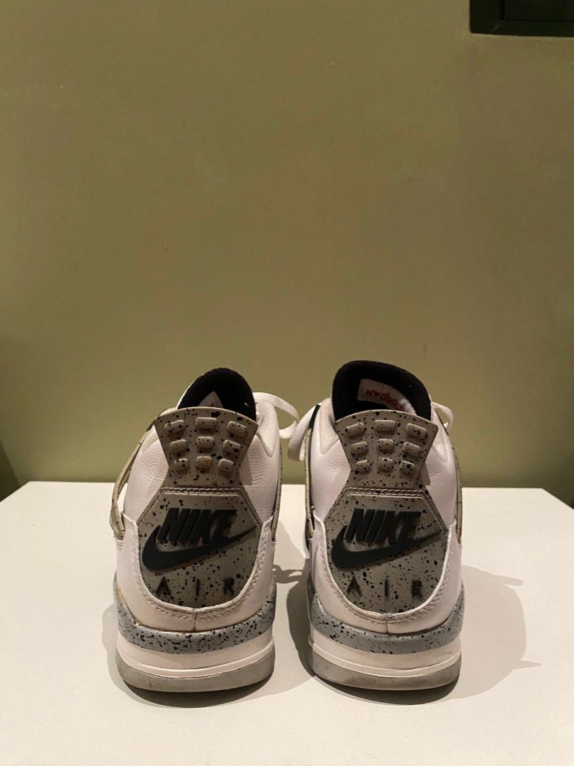 jordan 4's cement