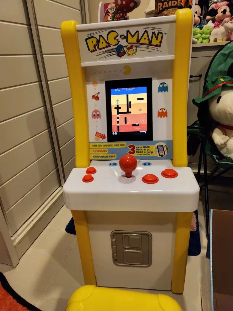 Arcade 1up Pacman arcade, Hobbies & Toys, Toys & Games on Carousell