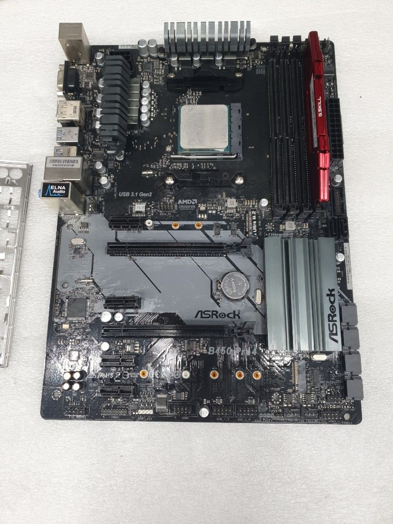 Asrock B450 Pro4 Motherboard, Computers & Tech, Parts & Accessories ...