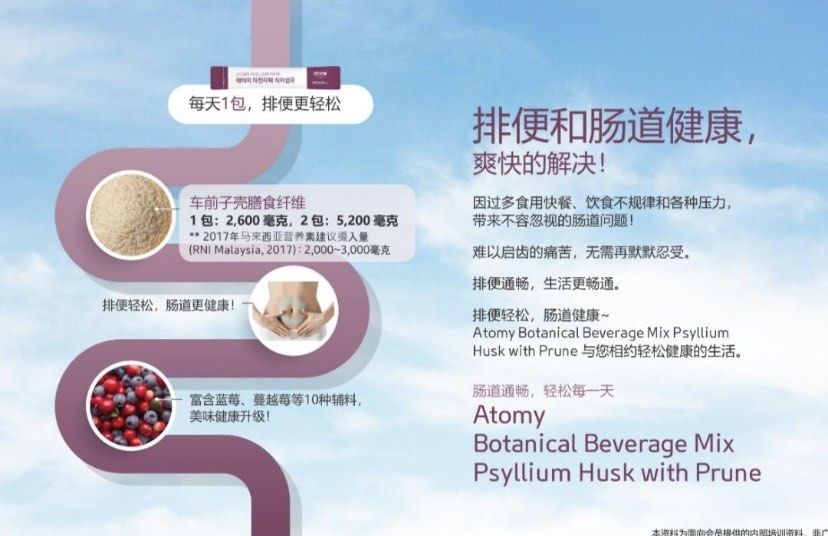 ATOMY PSYLLIUM HUSK, Health & Nutrition, Health Supplements, Vitamins