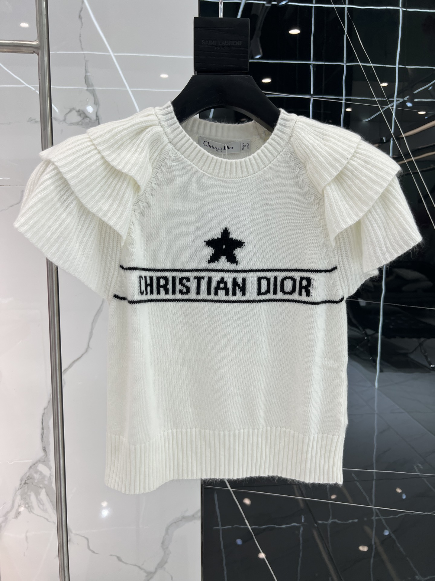 Christian dior clearance white sweater