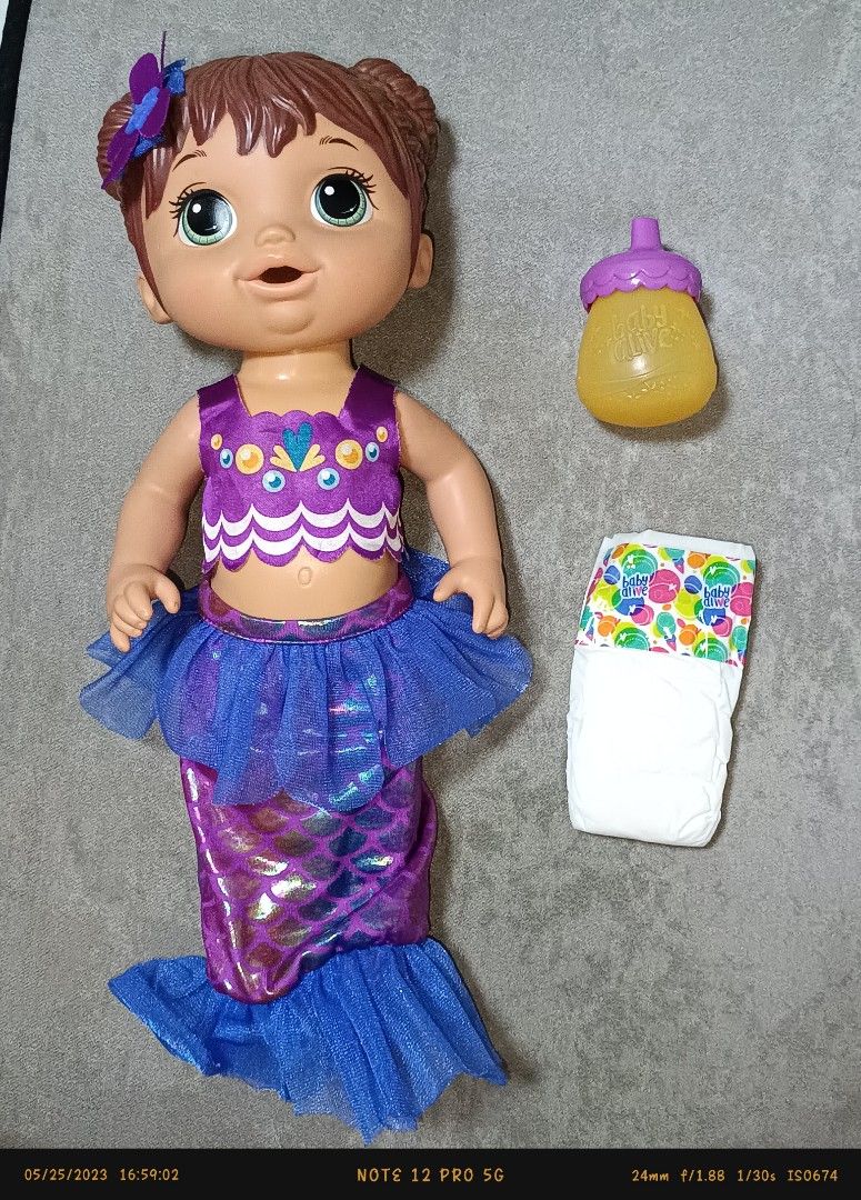 Baby alive shop mermaid commercial
