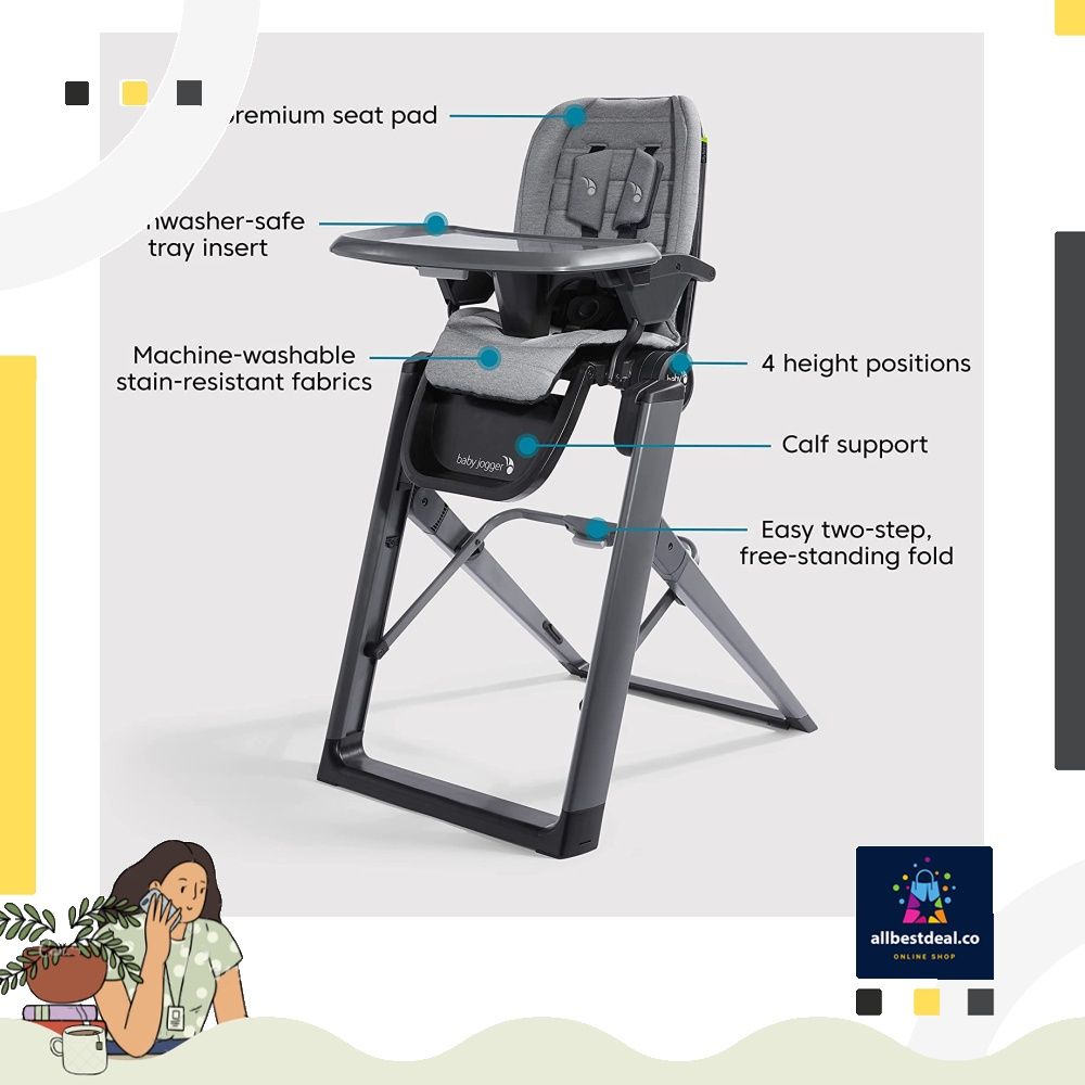 Baby jogger bistro best sale high chair review