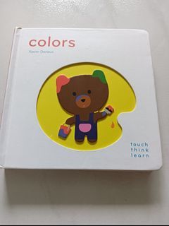 Boardbook Baby touch book on colors