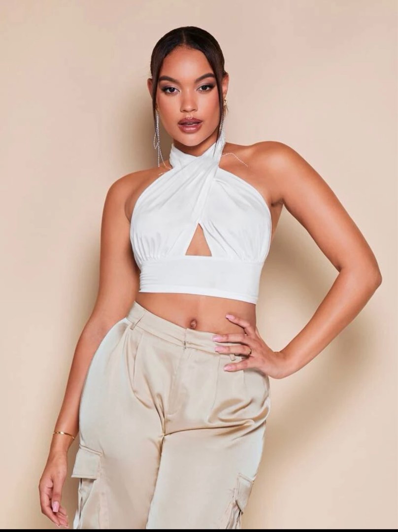 white linen dress with belt