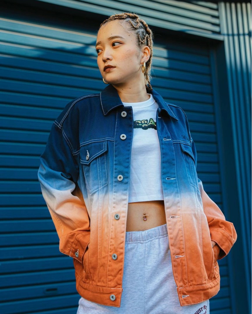 Denim jacket champion store