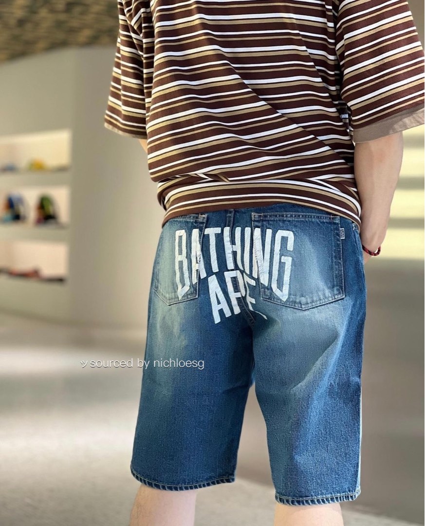 Mens bape shorts online