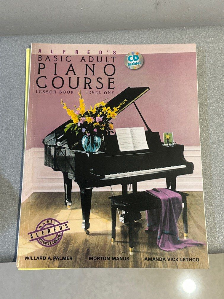 Basic adult piano course sale