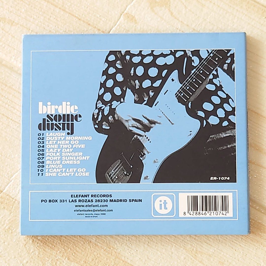 Birdie 2000年CD《some dusty》Made in Spain, 興趣及遊戲, 音樂、樂器
