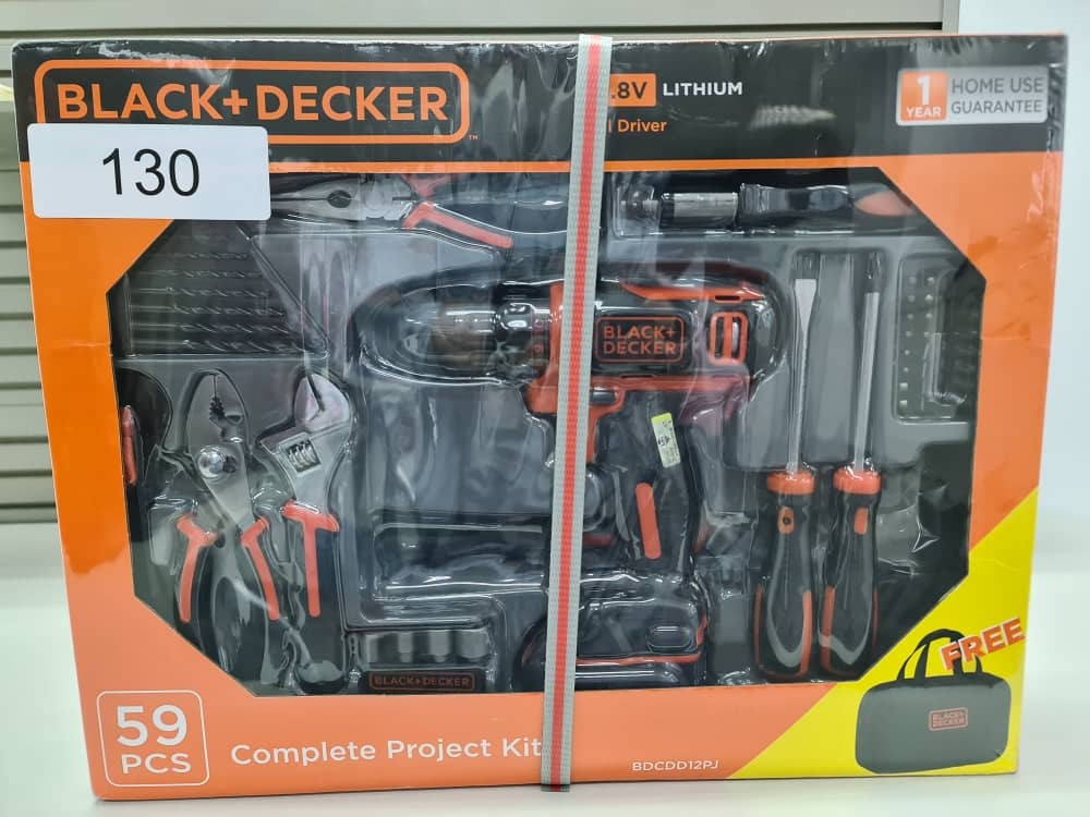 BLACK  DECKER BDCDD12PJ CORDLES POWER TOOL 10.8V CORDLESS DRILL DRIVER,  Furniture  Home Living, Home Improvement  Organisation, Home Improvement  Tools  Accessories on Carousell