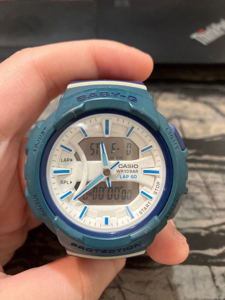Blue Baby G Watch, Men'S Fashion, Watches & Accessories, Watches On  Carousell