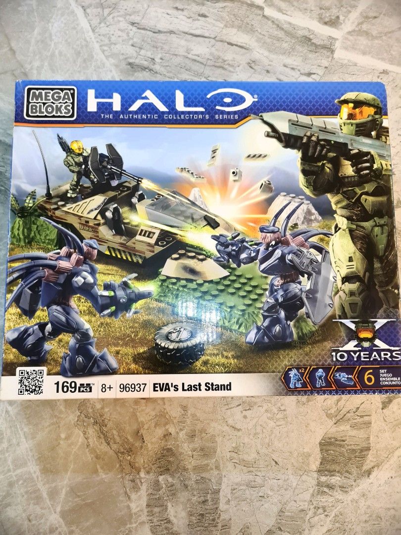 BNIB HALO MEGABLOKS EVA S LAST STAND 96937 Hobbies Toys Toys
