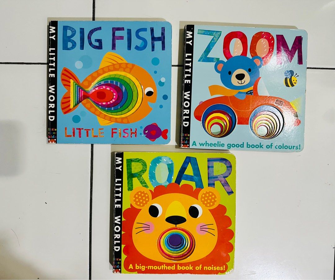 Board books My little world 230 each na lang, Hobbies & Toys