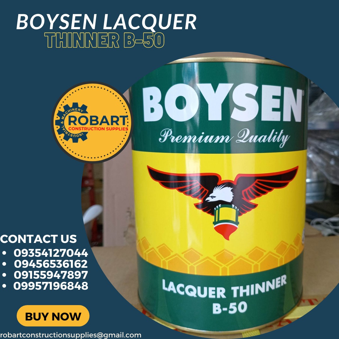 BOYSEN Lacquer Thinner B50, Commercial & Industrial, Construction
