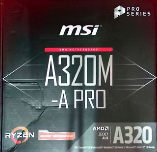 BRAND NEW AMD RYZEN 5 5600G & MSI A320M A PRO BUNDLE