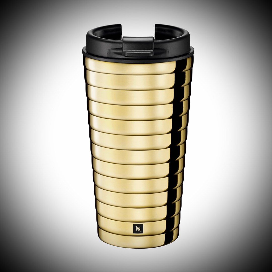Nespresso x Chiara Ferragni Nomad Travel Mug Insulated Coffee Cup Tumbler  300ml 
