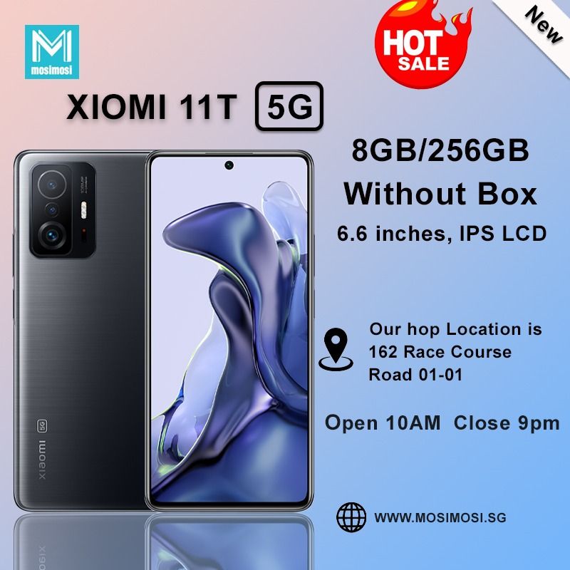 Xiaomi 11T Pro 8 GB RAM 128 GB ROM Meteorite Gray