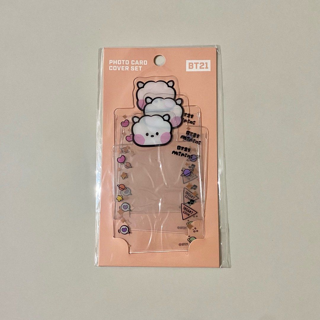 BT21 Minini RJ Photo Card Cover Set on Carousell