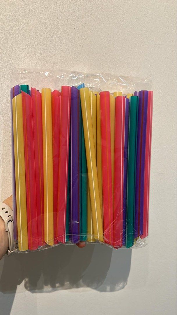 Bubble tea straw, Food & Drinks, Other Food & Drinks on Carousell