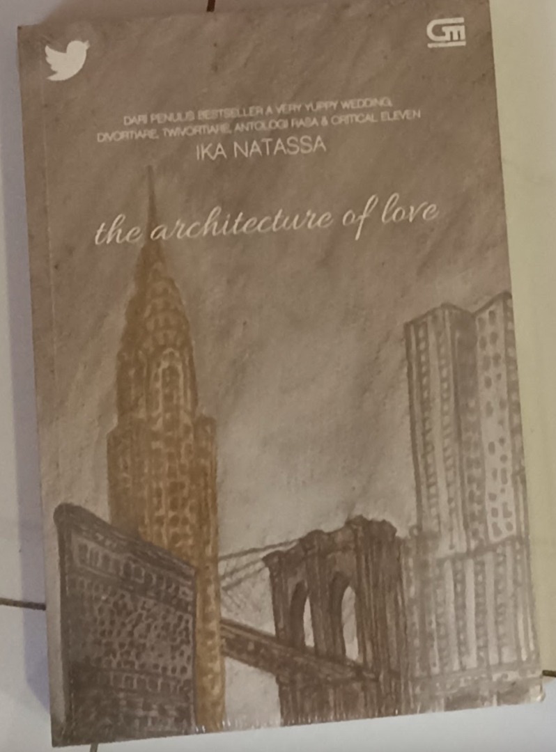 Buku Architecture of Love Ika Natassa on Carousell