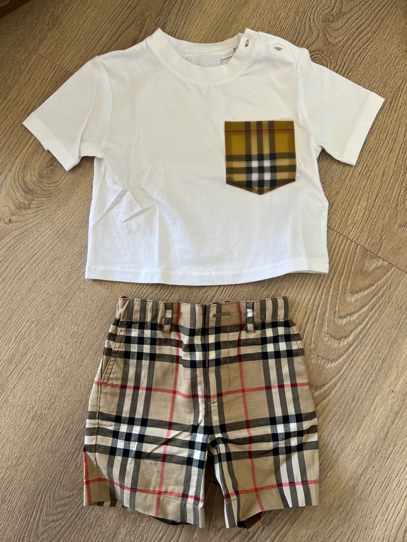 Burberry shirt and pants