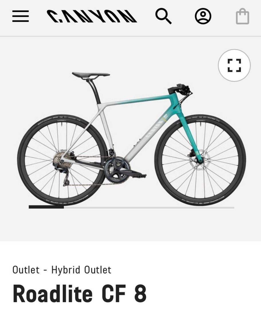 Canyon flat bar road bike on sale