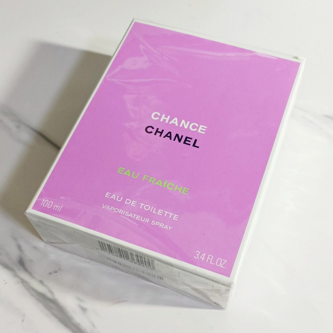 CHANCE CHANEL EAU FRAICHE 3.4 FL oz / 100 ML Eau De Toilette Spray In  Sealed Box