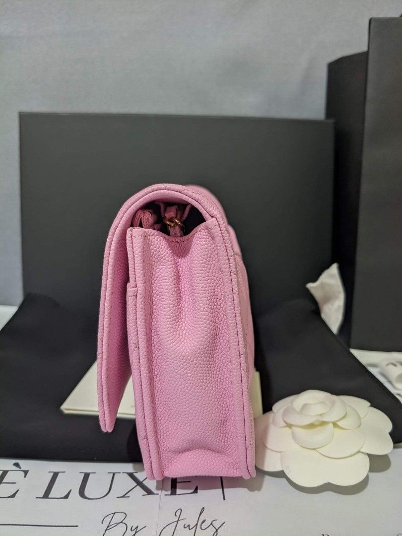 Chanel wallet on chain in Pink (Category: Luxury Bags & Wallets) located in Manila. Submitted by Le_Luxe (Listing ID 1233864366, Image 2). Description: Used once for an event from Paris On hand and ready to ship with receipt open for lay away.