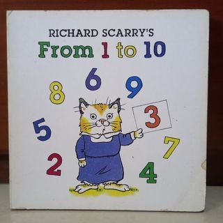 Children's Books by Richard Scarry take 2 books