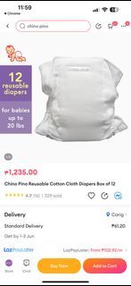 Chino Pino baby cloth diaper