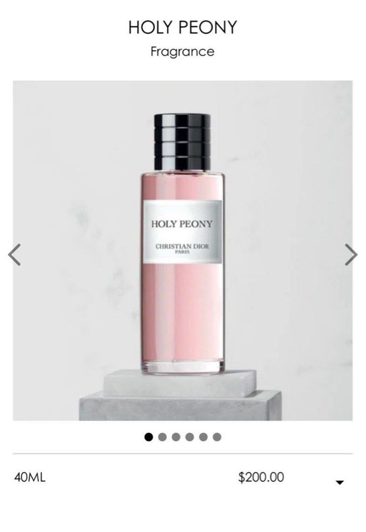 Parfum dior holy peony sales